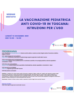 La vaccinazione pediatrica anti Covid-19 in Toscana: istruzioni per l'uso