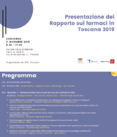 Presentazione del rapporto sui farmaci in Toscana 2019