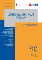 Diseguaglianze salute in Toscana documento ARS Toscana