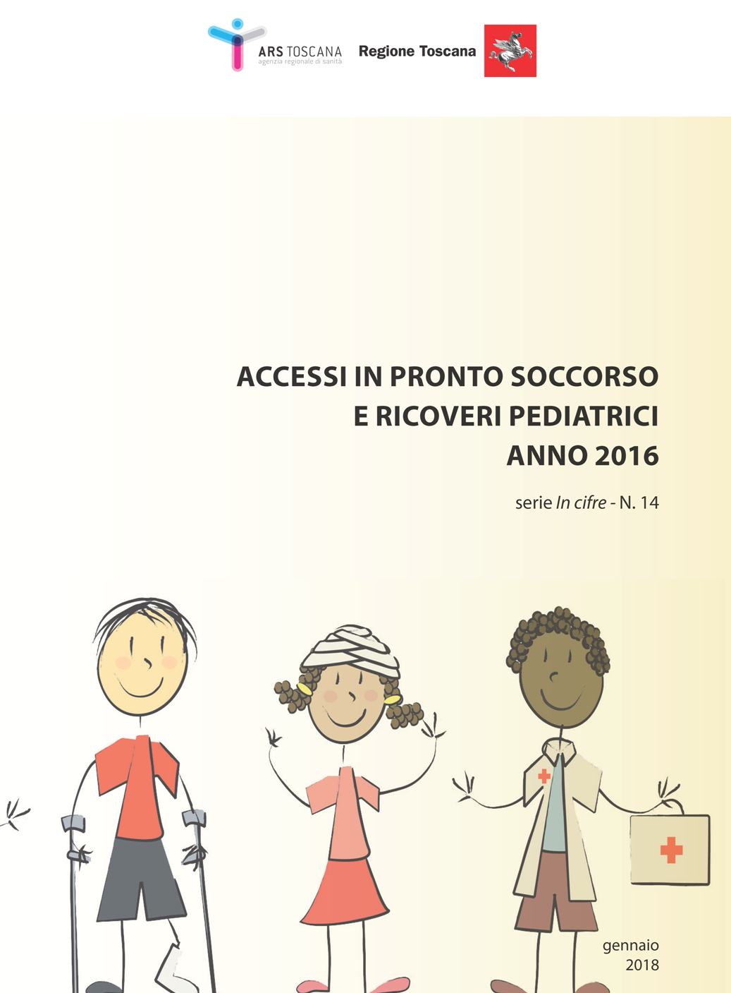 Accessi in Pronto soccorso e ricoveri pediatrici - Anno 2016