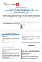 La prevenzione secondaria dell'infarto miocardico acuto: dall'ospedale al territorio