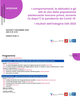 I risultati dell’Indagine Edit 2022